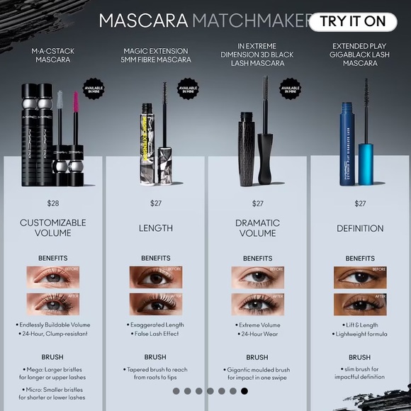 x1 MAC STACK MEGA MASCARA FULL SIZE BRAND NEW BOXED - Picture 5 of 10